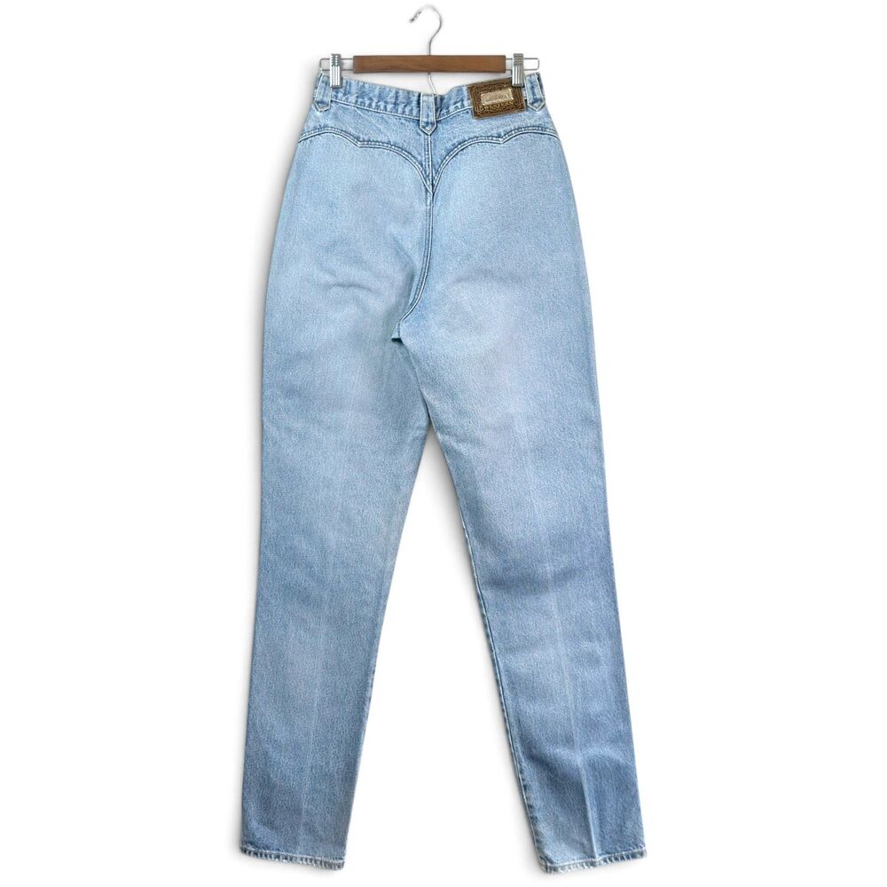 vintage 90s lawman western jeans ultra high rise 13.5' heart yoke mom jeans 9/10